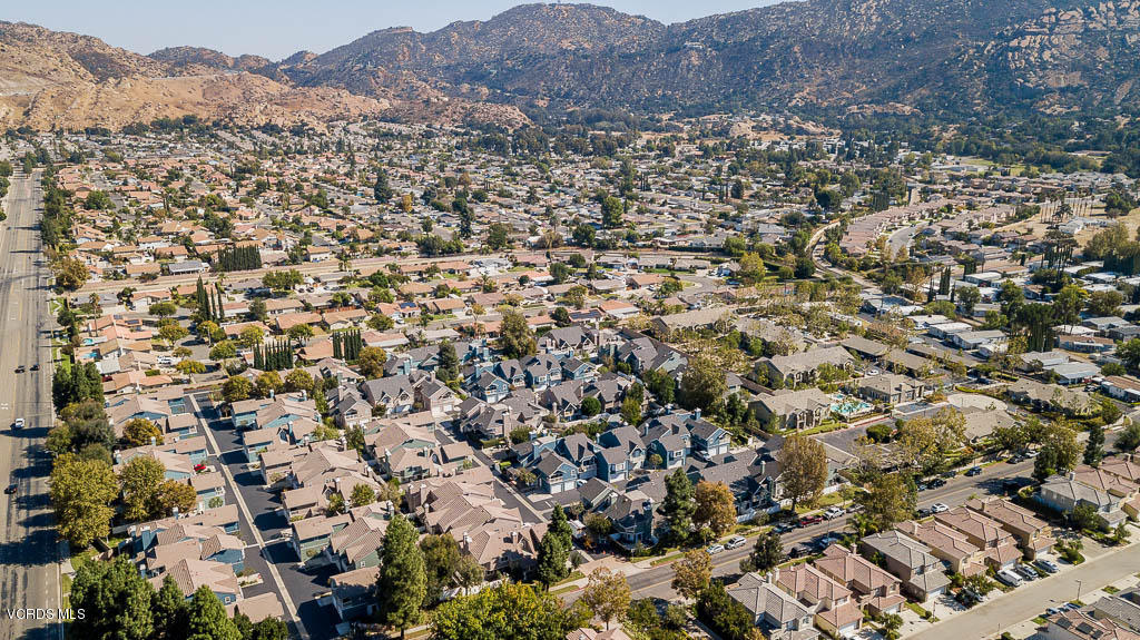 1818 Rory Lane, Unit 8 Simi Valley, CA 93063 - Photo 31 of 31 an aerial view of residential house and sandy dunes