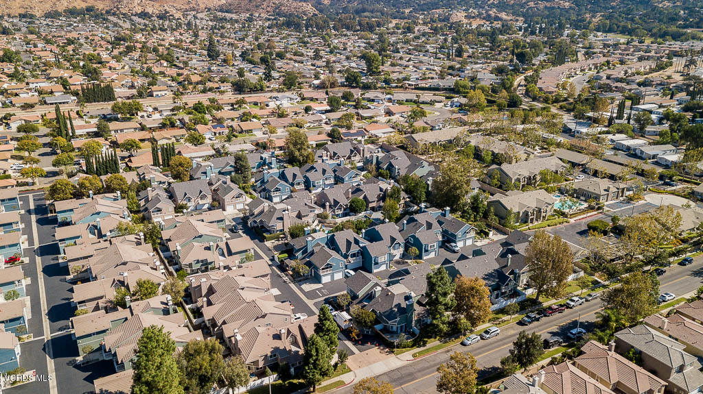 1818 Rory Lane, Unit 8 Simi Valley, CA 93063 - Photo 6 of 31 an aerial view of house with yard