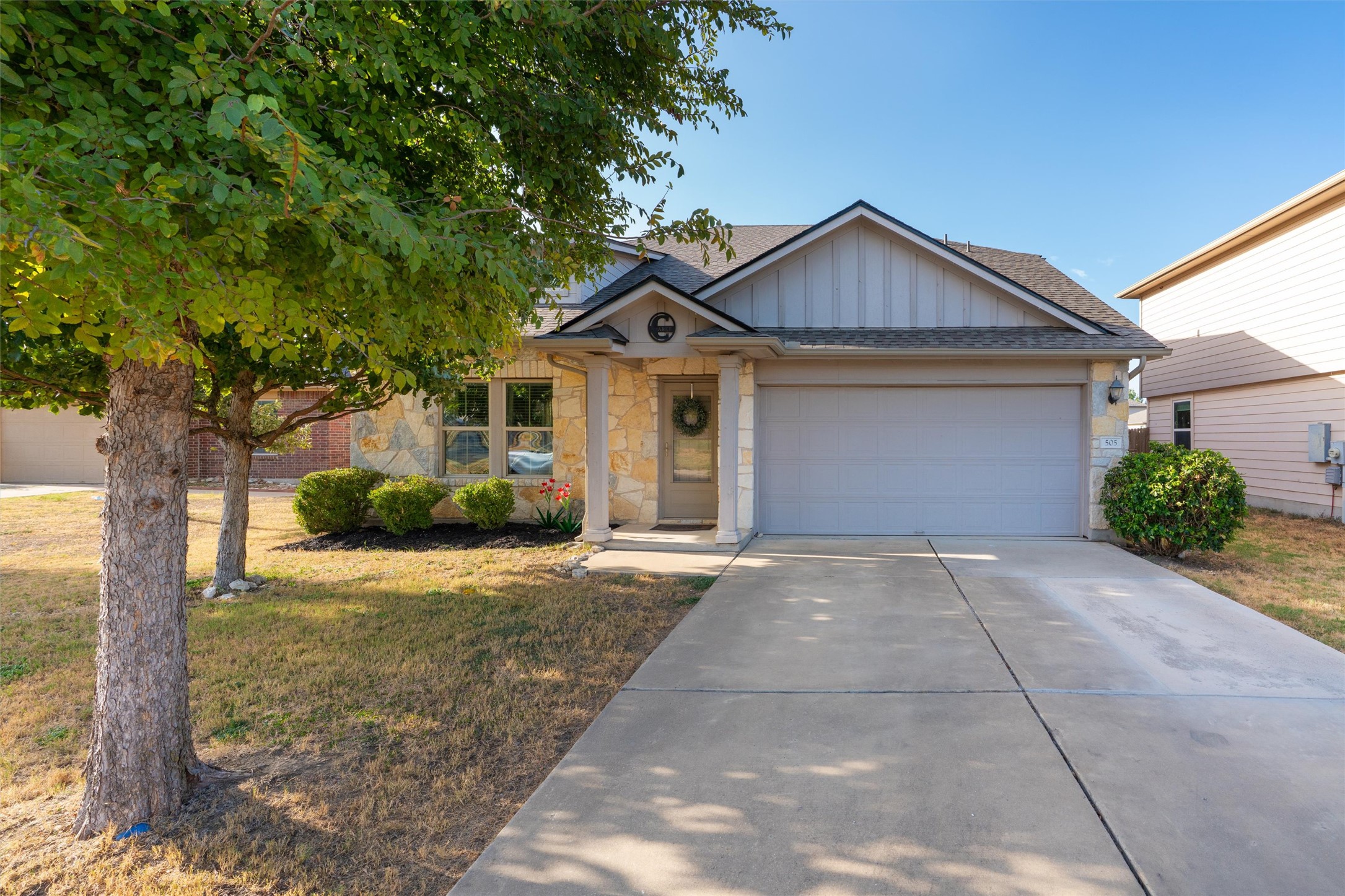 505 Granger Road Georgetown, TX 78626 - Photo 3 of 34 Home has built-in front glass door to let the sunshine in!