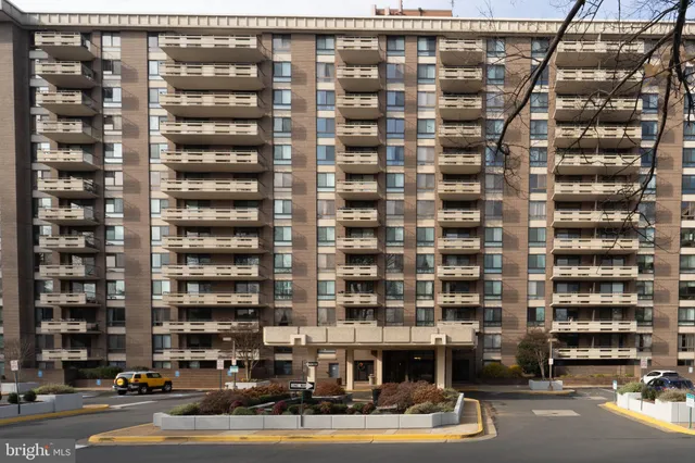 a view of a building and outdoor space