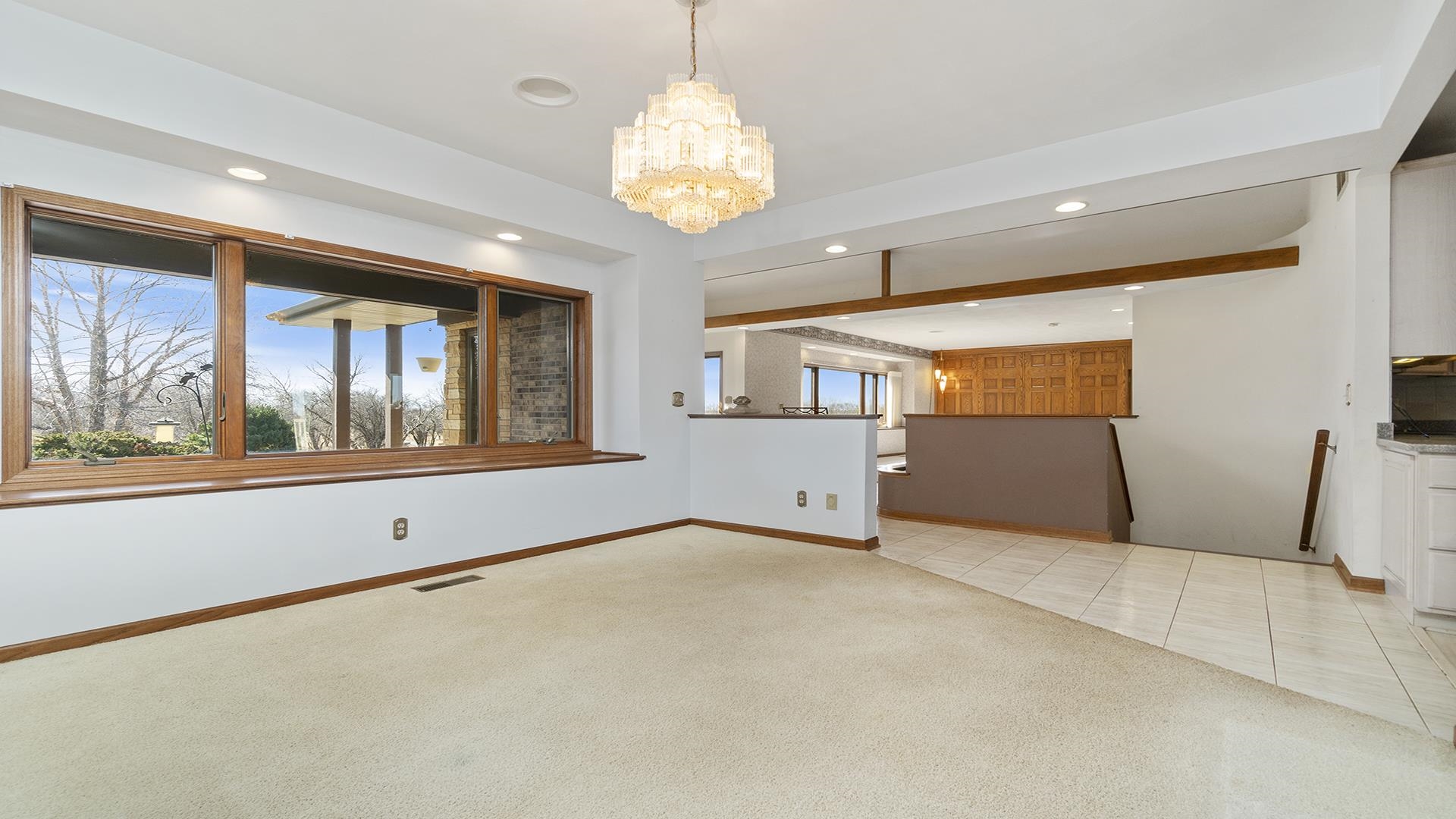 7674 West Pines Road Polo, IL 61064 - Photo 7 of 60 a view of an empty room with a window