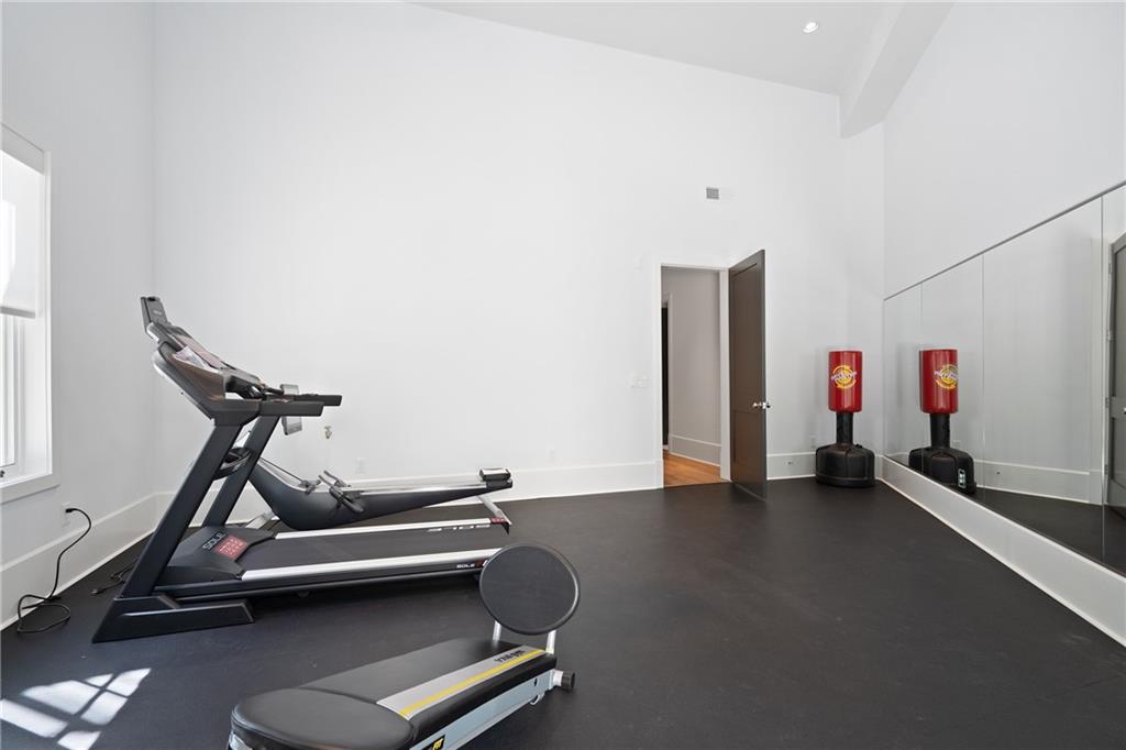 1285 Stuart Ridge Johns Creek, GA 30022 - Photo 73 of 89 a view of a room with gym equipment