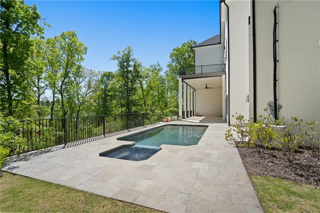 1285 Stuart Ridge Johns Creek, GA 30022 - Photo 77 of 89 a view of a house with backyard and sitting area