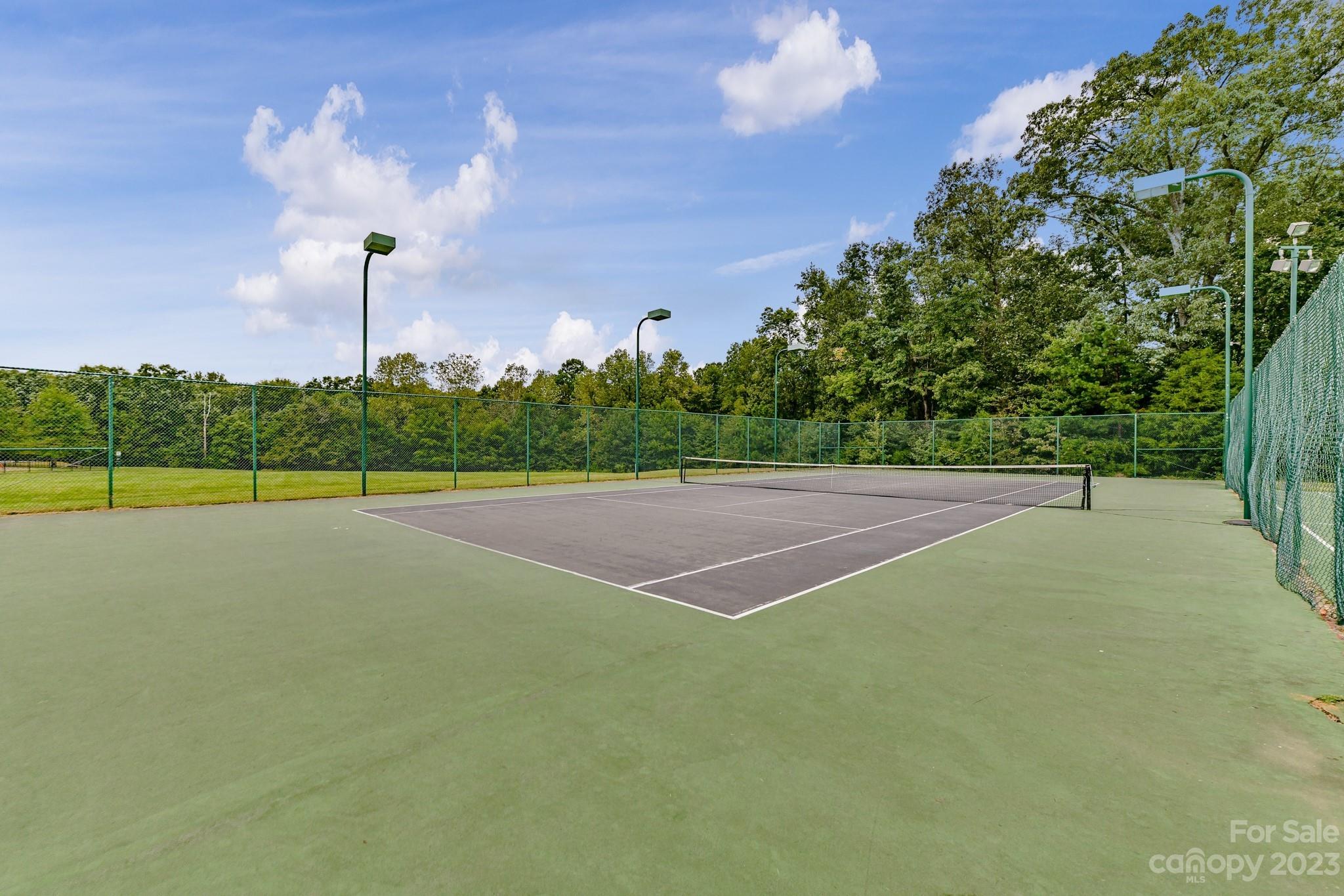 6991 Rothchild Drive Charlotte, NC 28270 - Photo 30 of 37 a view of a tennis court