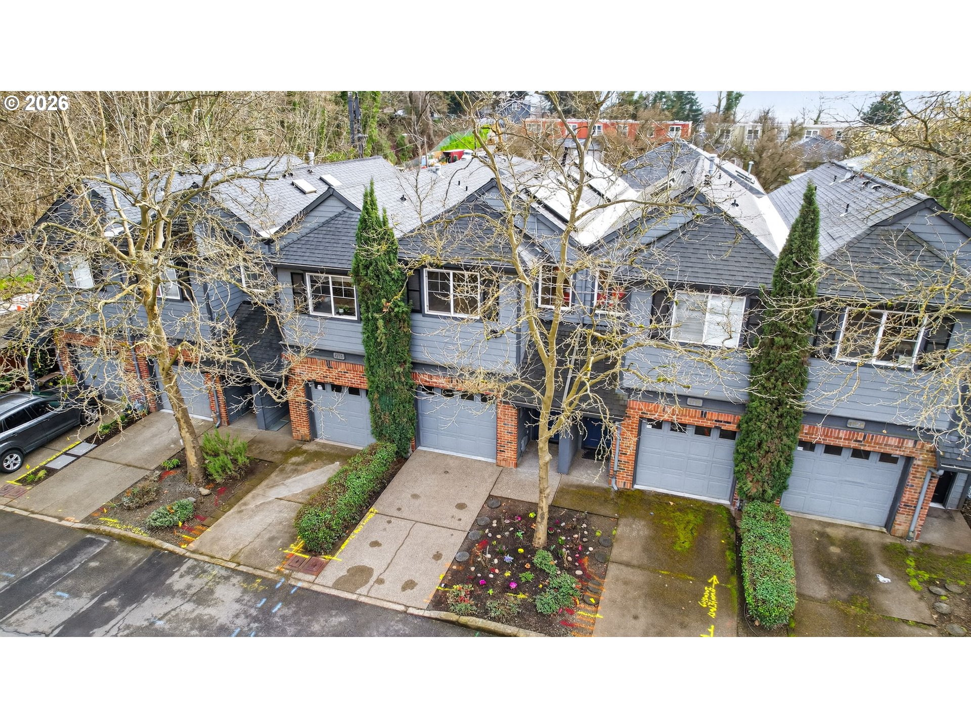 4714 Southwest 2nd Court Portland, OR 97239 - Photo 35 of 44 a aerial view of a house with a garden