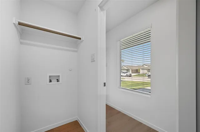 a small space with a window