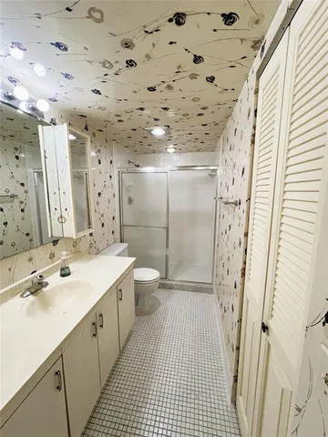 a close view of water heater room