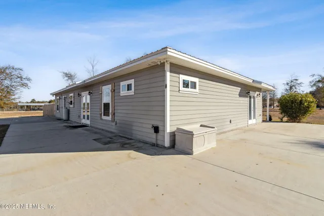a view of a house with a snow