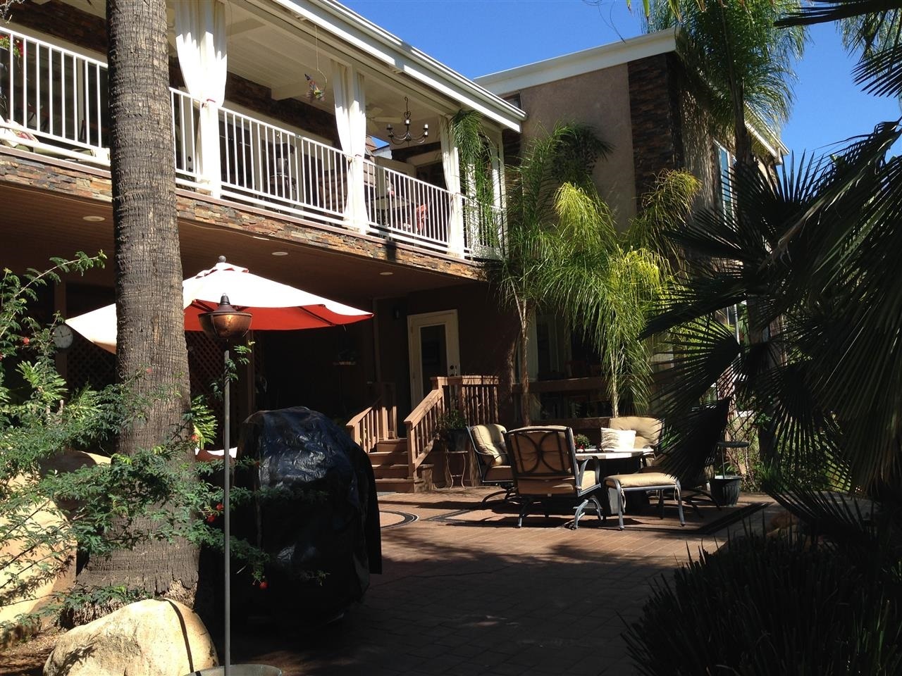 4959 New Ranch Road El Cajon, CA 92020 - Photo 17 of 23 Back patio and balcony deck off dining room & living room.