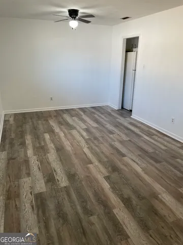 wooden floor in a room