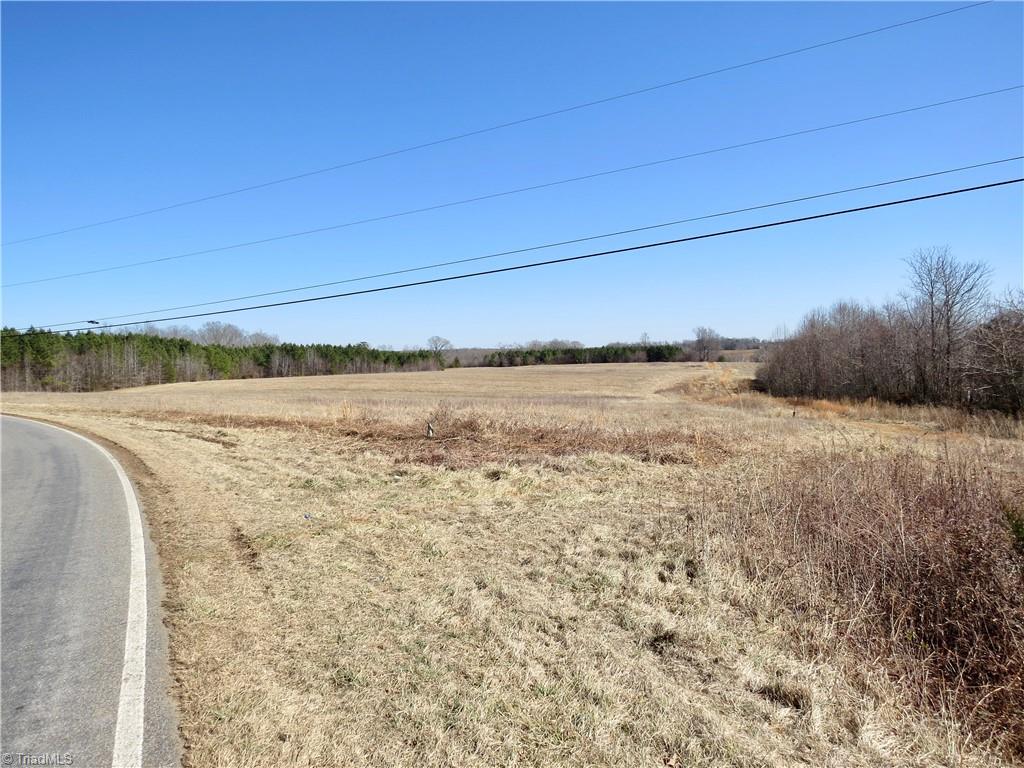 Field 2 and the front  view of the right property line