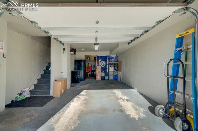 a view of a hallway with closet