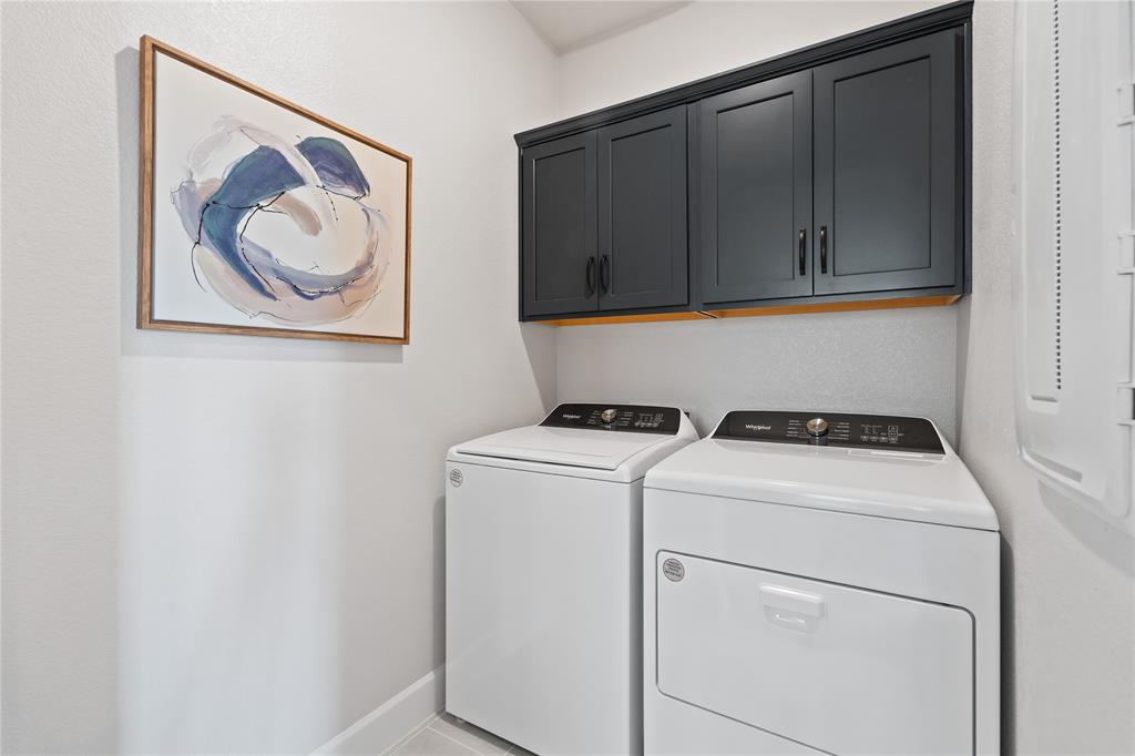 8717 Kentucky Derby Street Pilot Point, TX 76258 - Photo 16 of 18 a utility room with dryer and washer