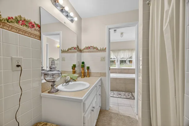 a front view of house with yard and seating area