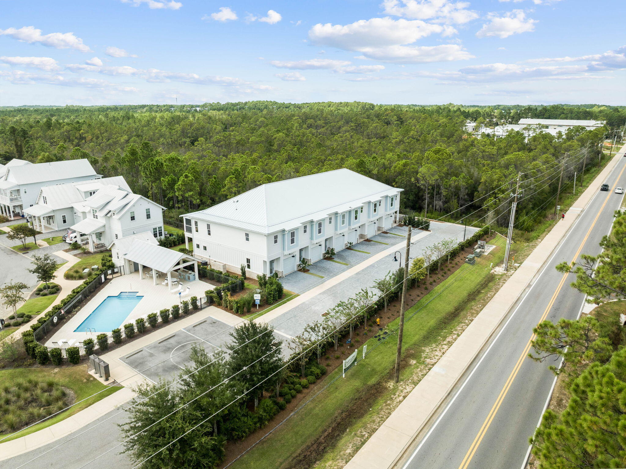 45 Grove Townhomes Place, Unit 104 Santa Rosa Beach, FL 32459 - Photo 5 of 36 a view of a city from a balcony