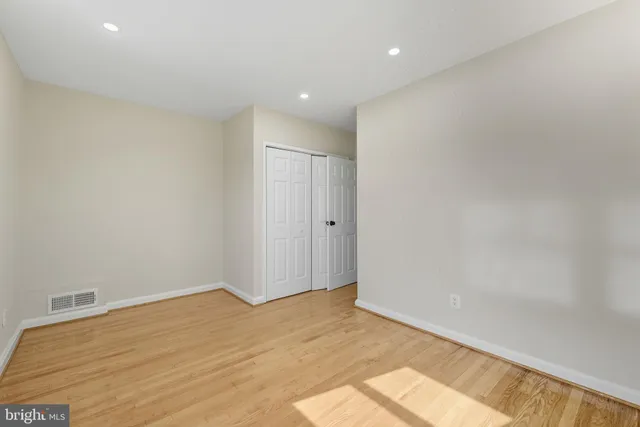 a view of empty room