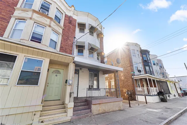 a view of a building with a entrance