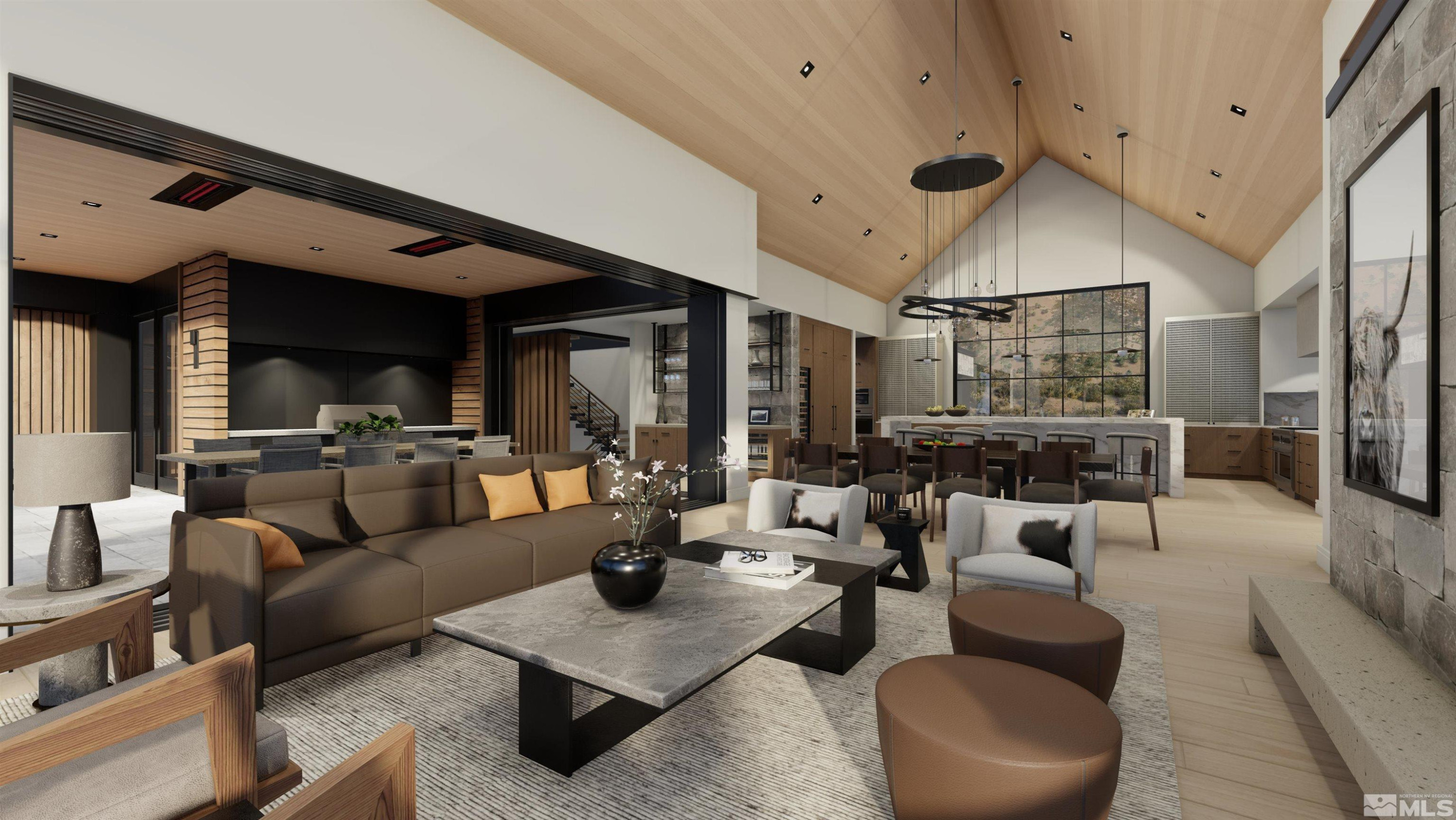 1005 Stag Ridge Court, Unit 5 Reno, NV 89519 - Photo 19 of 23 a living room with furniture and a large window