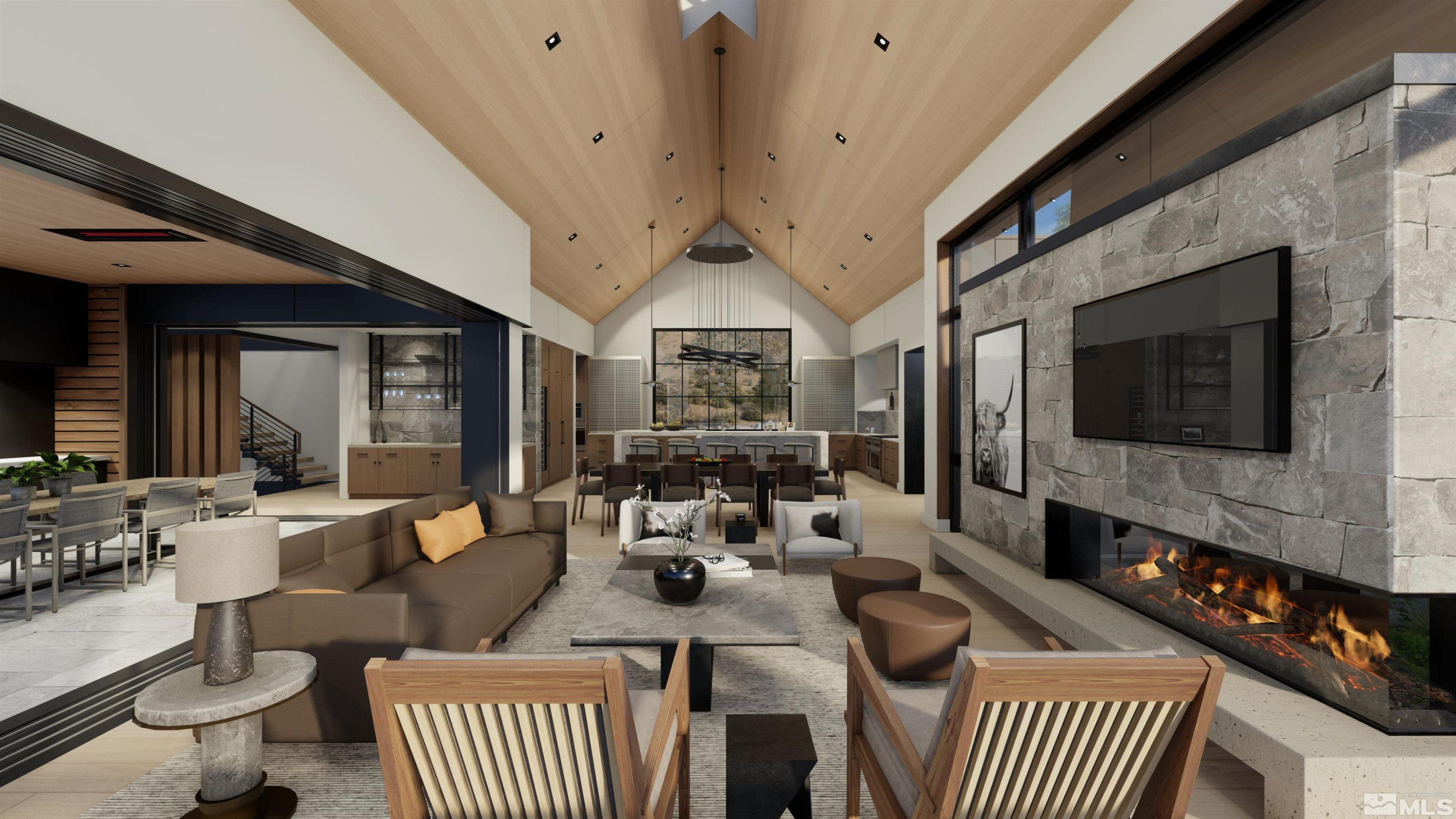 1005 Stag Ridge Court, Unit 5 Reno, NV 89519 - Photo 22 of 23 a view of a livingroom with furniture window and wooden floor