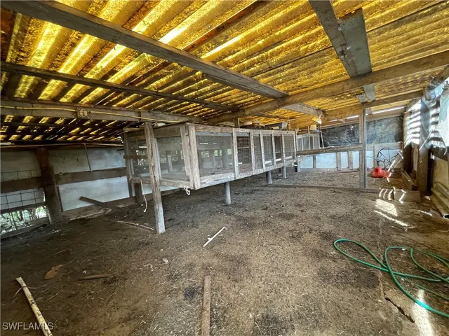 a view of storage and utility room