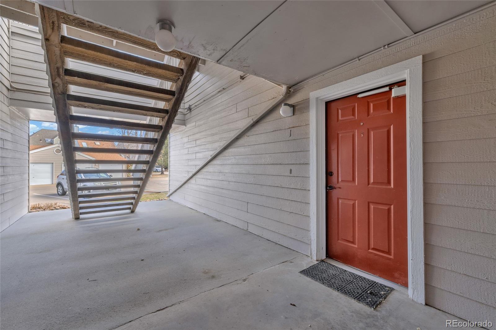 4870 Twin Lakes Road, Unit 1 Boulder, CO 80301 - Photo 4 of 26 a view of front door with stairs