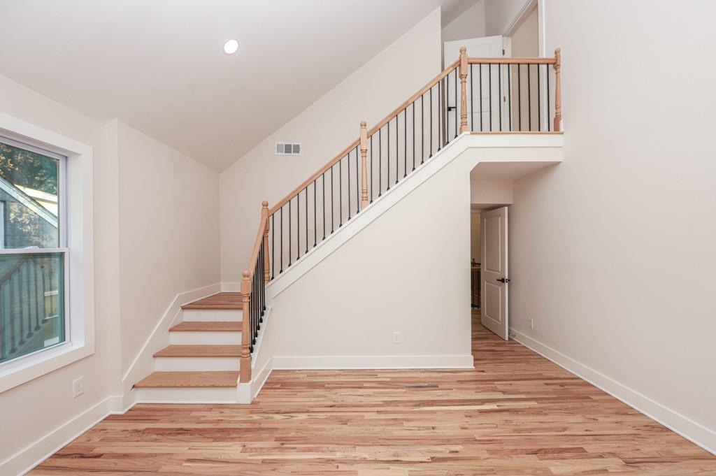 2566 Creekwood Terrace Decatur, GA 30030 - Photo 38 of 49 a view of entryway and hall with wooden floor