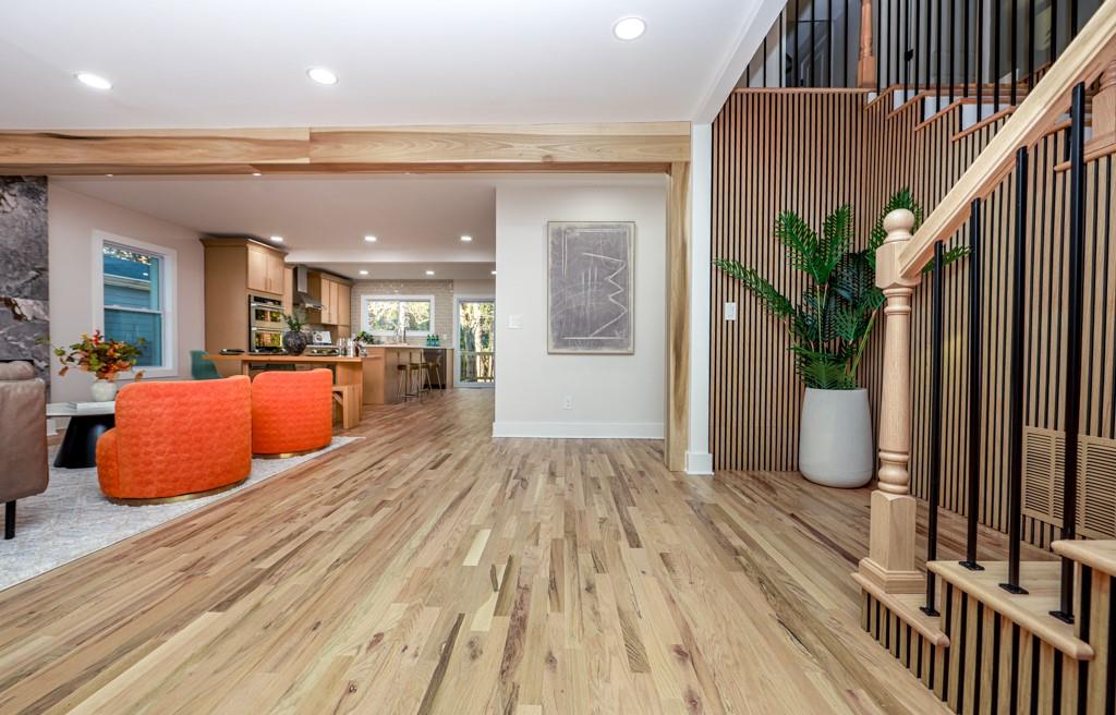 2566 Creekwood Terrace Decatur, GA 30030 - Photo 7 of 49 a room with wooden floor and furniture