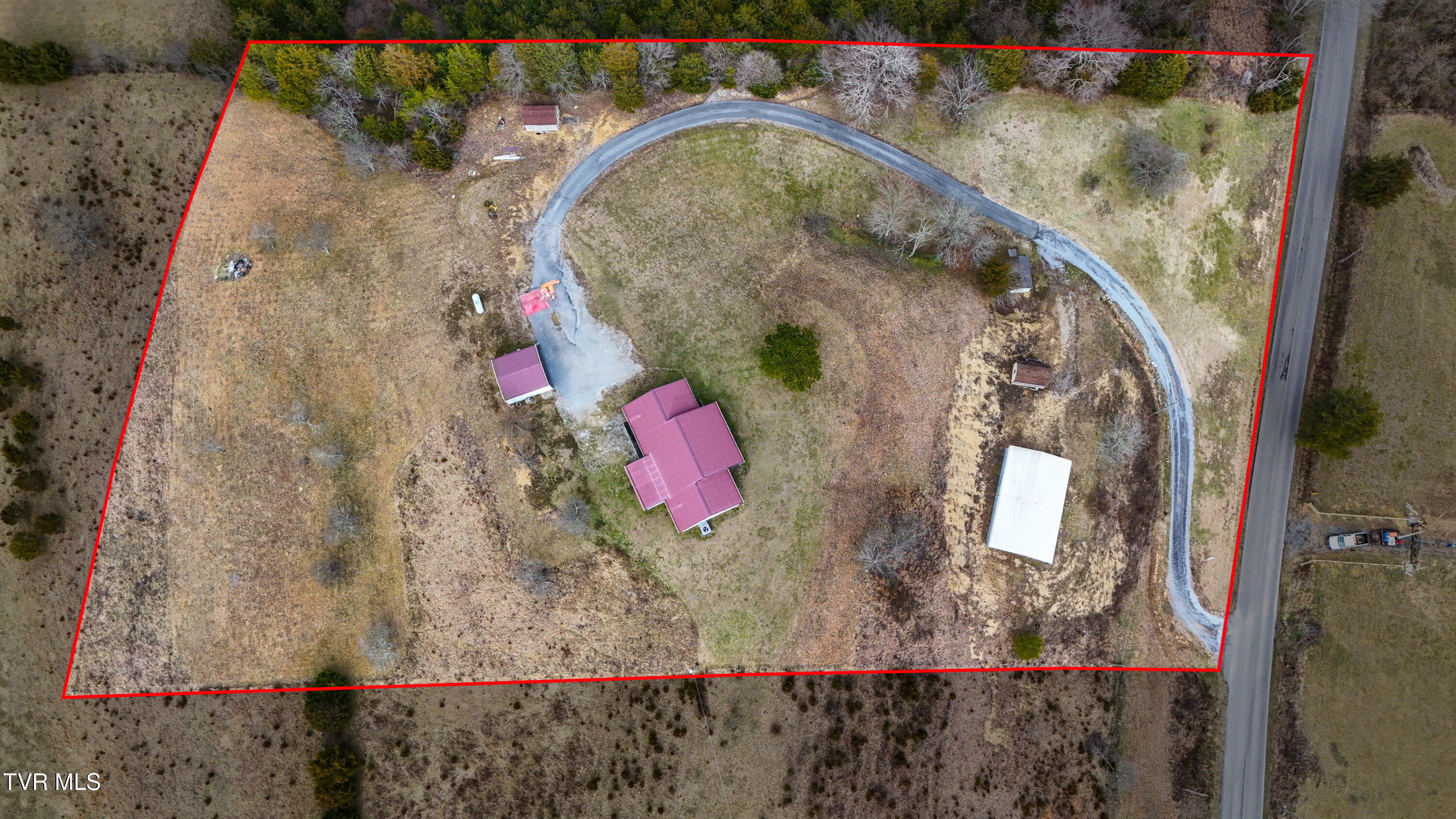 890 Webster Valley Road Rogersville, TN 37857 - Photo 4 of 20 890 Webster Valley Rd Drone-32