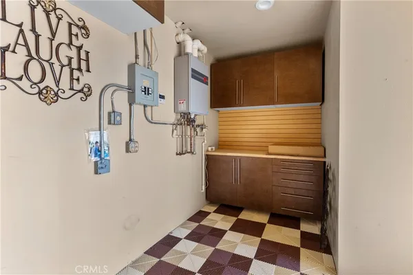 a view of a walk in closet