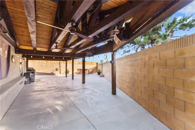 a view of under construction room and a garage