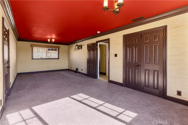 a view of a livingroom with a staircase