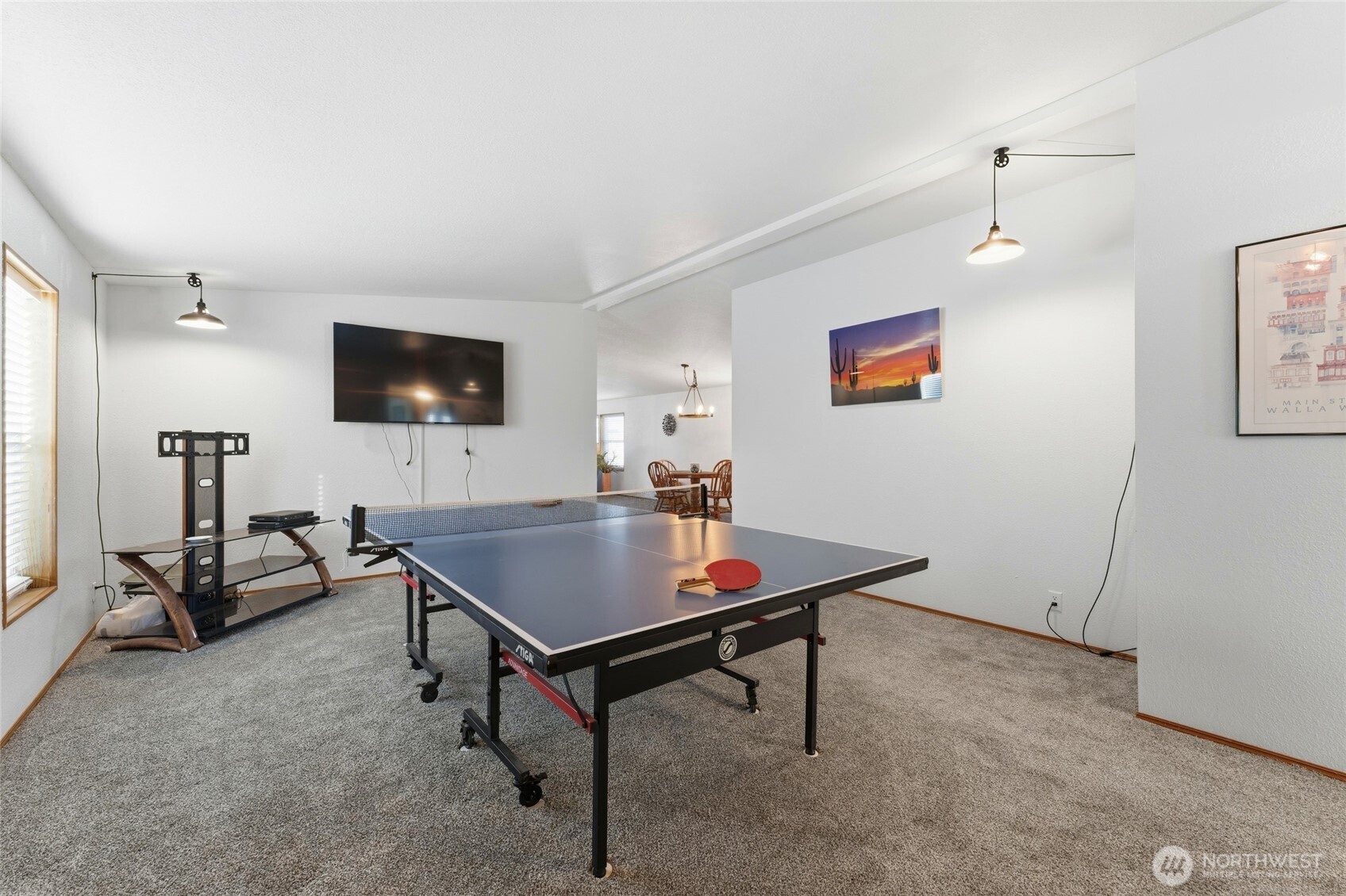 1352 Rancho Villa Walla Walla, WA 99362 - Photo 12 of 35 a room with pool table and windows