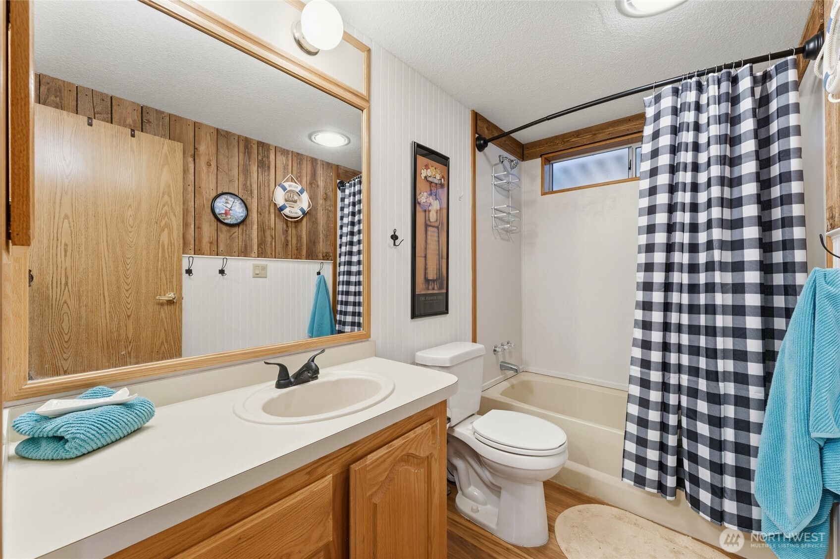 1352 Rancho Villa Walla Walla, WA 99362 - Photo 34 of 35 a bathroom with a granite countertop toilet sink and mirror