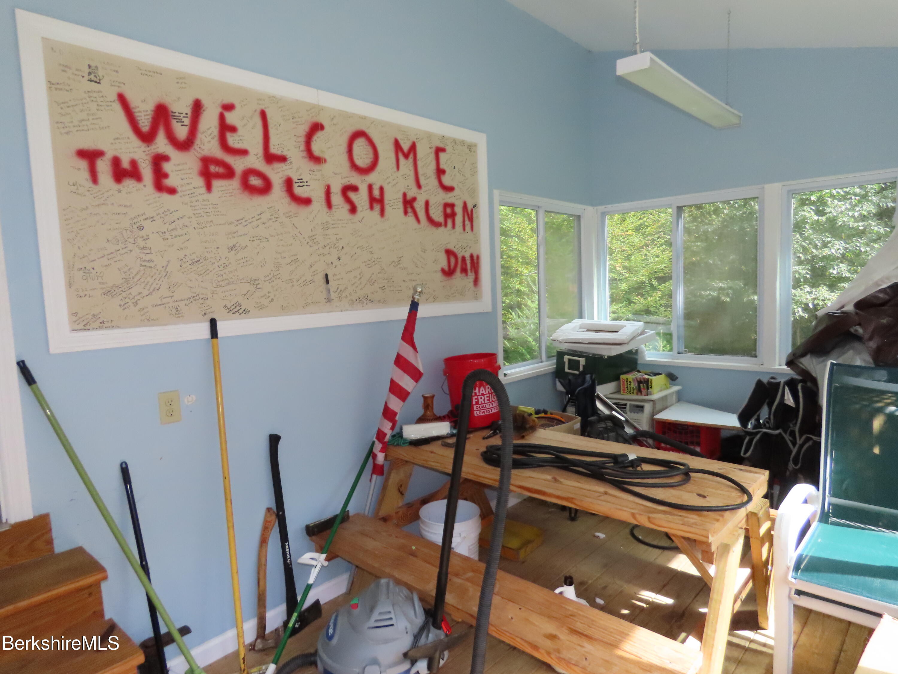 250 Magee Road Stamford, VT 05352 - Photo 29 of 35 a view of a room with gym equipment