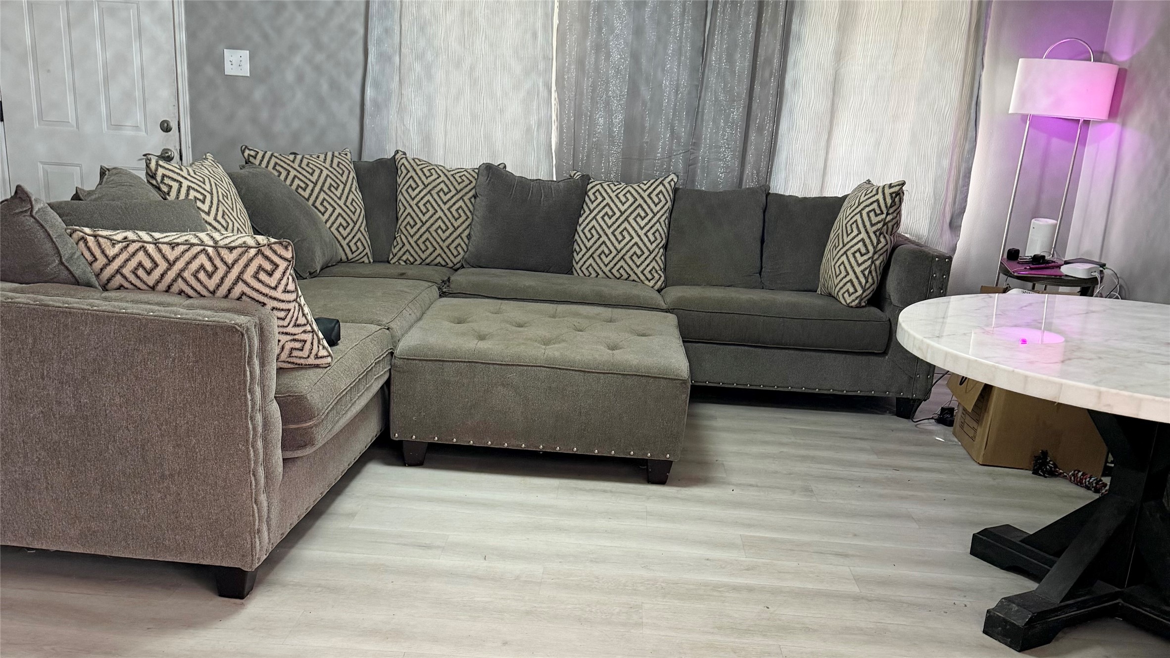 519 Tallow Drive Conroe, TX 77385 - Photo 2 of 9 a living room with furniture and a wooden floor