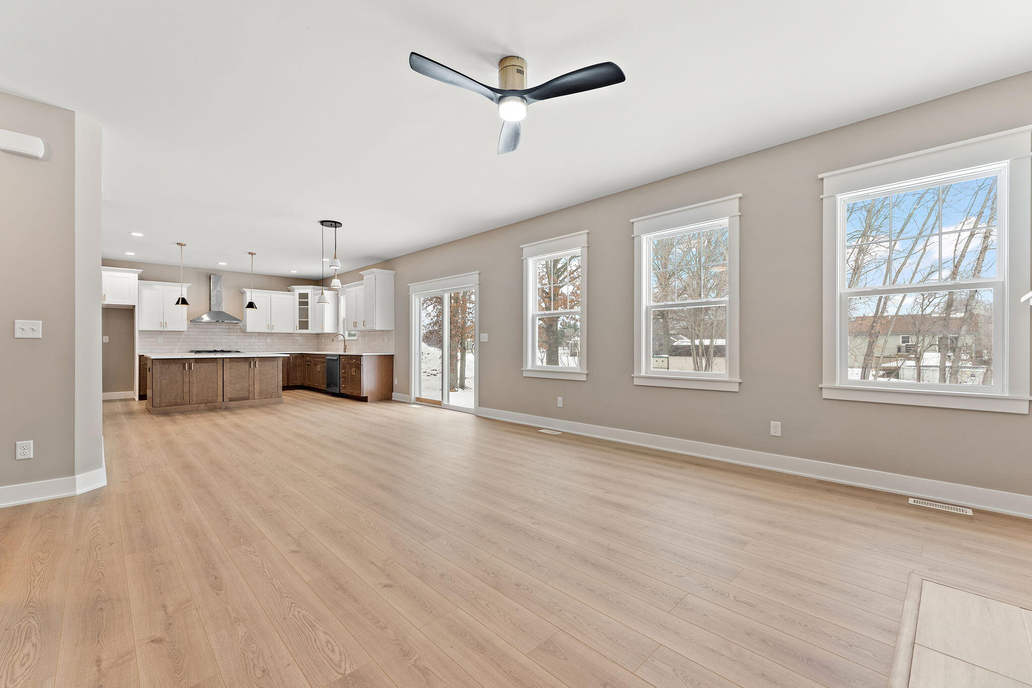 2132 Pradera Trail Chesterton, IN 46304 - Photo 13 of 45 a view of empty room with kitchen and window