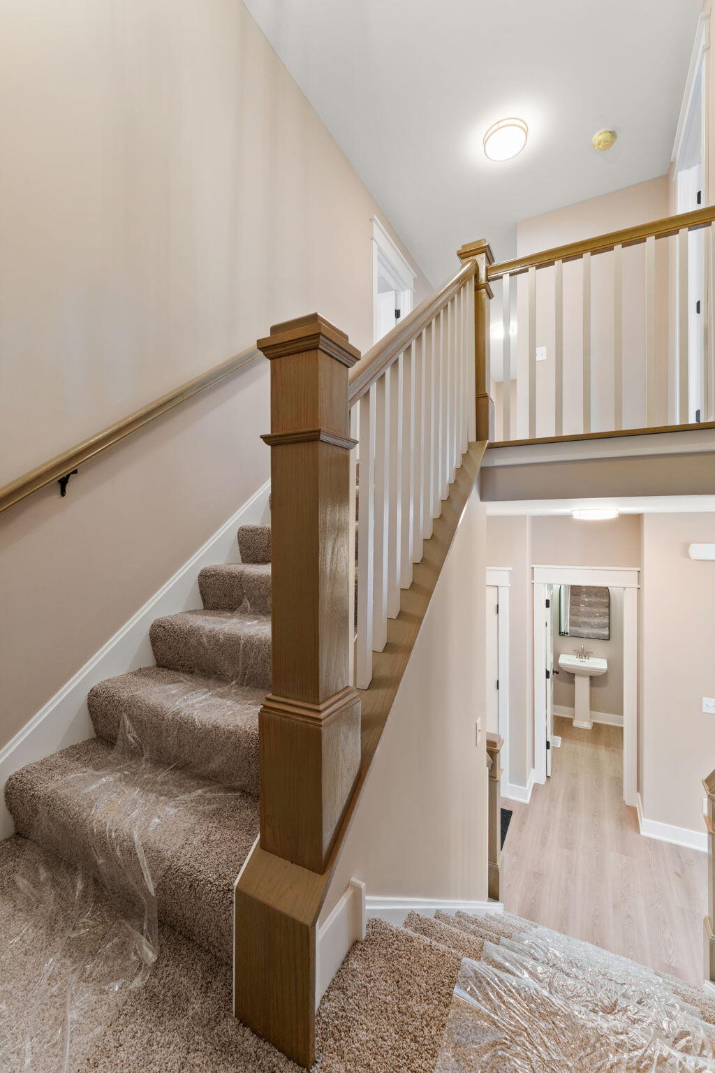 2132 Pradera Trail Chesterton, IN 46304 - Photo 27 of 45 a view of entryway and hall with wooden floor