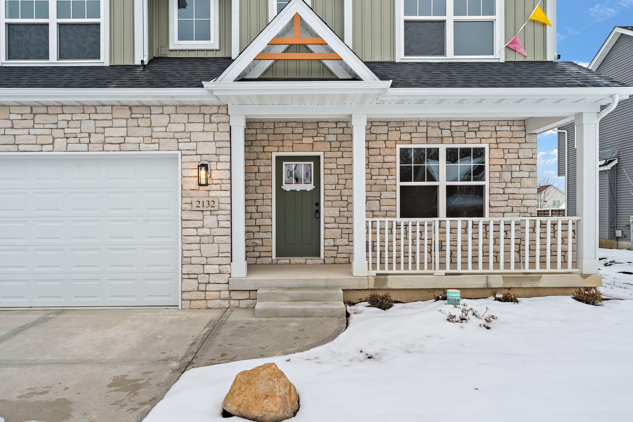 2132 Pradera Trail Chesterton, IN 46304 - Photo 3 of 45 a front view of a house with a garage