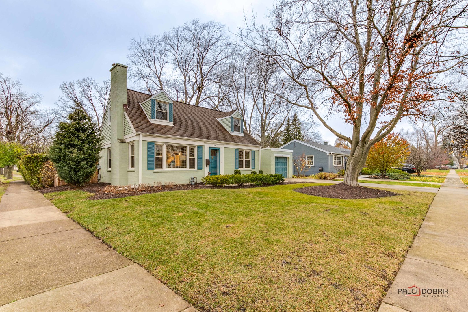 706 Deerpath Drive Deerfield, IL 60015 - Photo 33 of 36 a front view of house with yard and trees