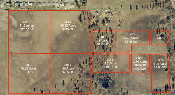 $190,000 | Nka Nka Lambridge Lane Lane, Medical Lake, WA 99022