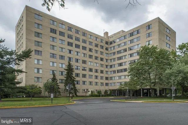 a front view of a building