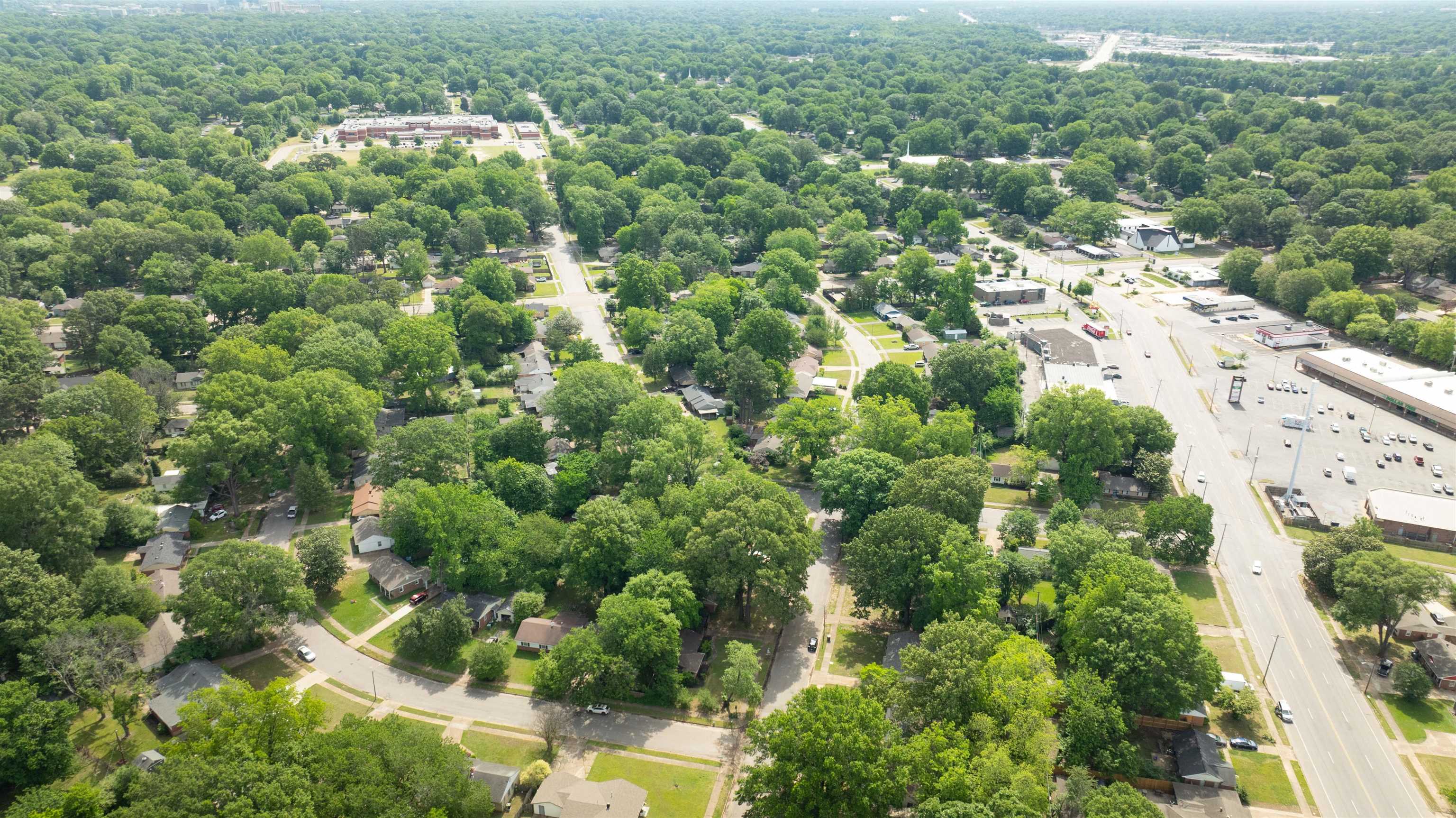4564 Verne Road Memphis, TN 38117 - Photo 25 of 25 Expansive tree canopy defining the residential areas and commercial corridors