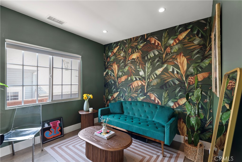 2425 Arthur Street Los Angeles, CA 90065 - Photo 16 of 29 a living room with furniture and a potted plant