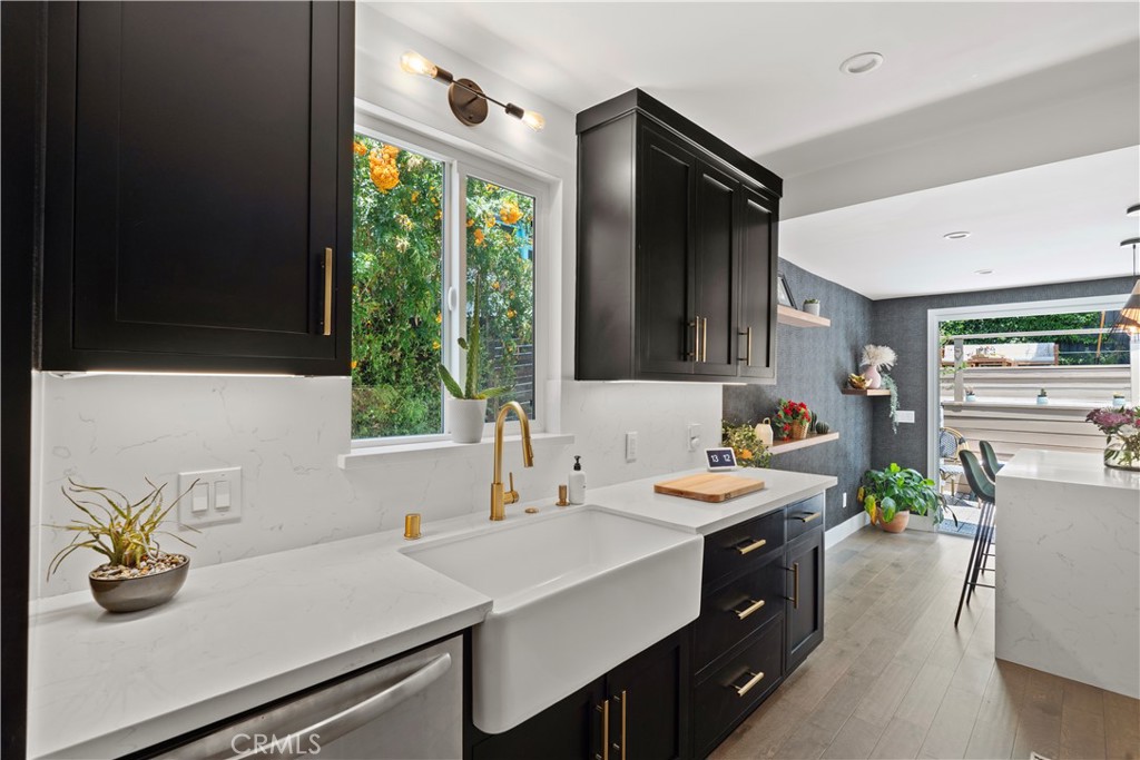 2425 Arthur Street Los Angeles, CA 90065 - Photo 9 of 29 a kitchen with a sink stove and window
