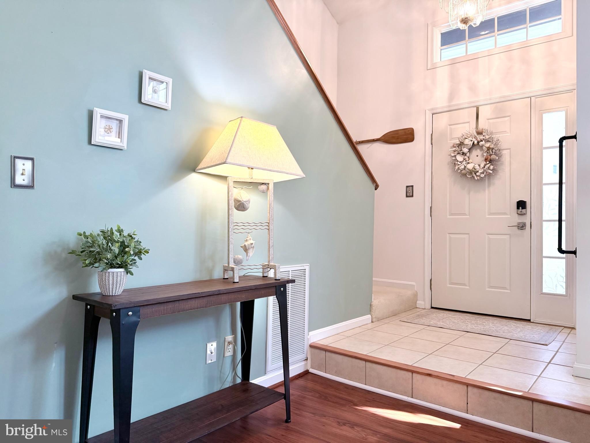 4 Fantail Court Ocean Pines, MD 21811 - Photo 29 of 33 Tile entry foyer with step down to living room
