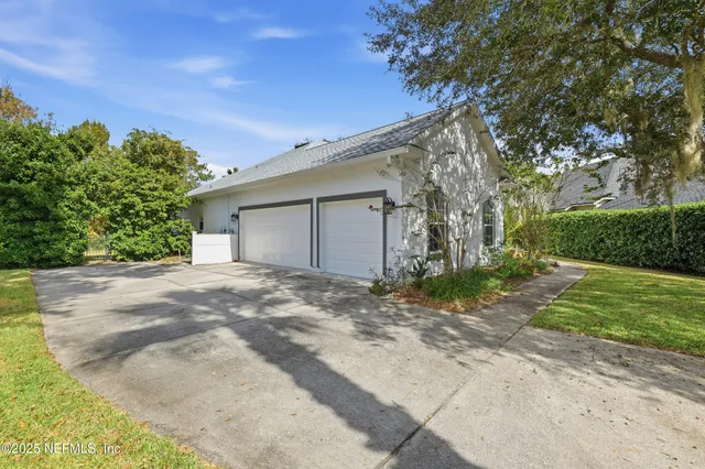 a view of outdoor space with seating