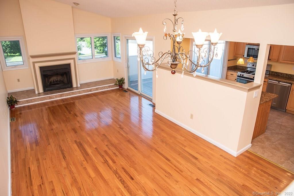 30 Stratton Way, Unit 30 Branford, CT 06405 - Photo 1 of 1 Cathedral ceiling in living room