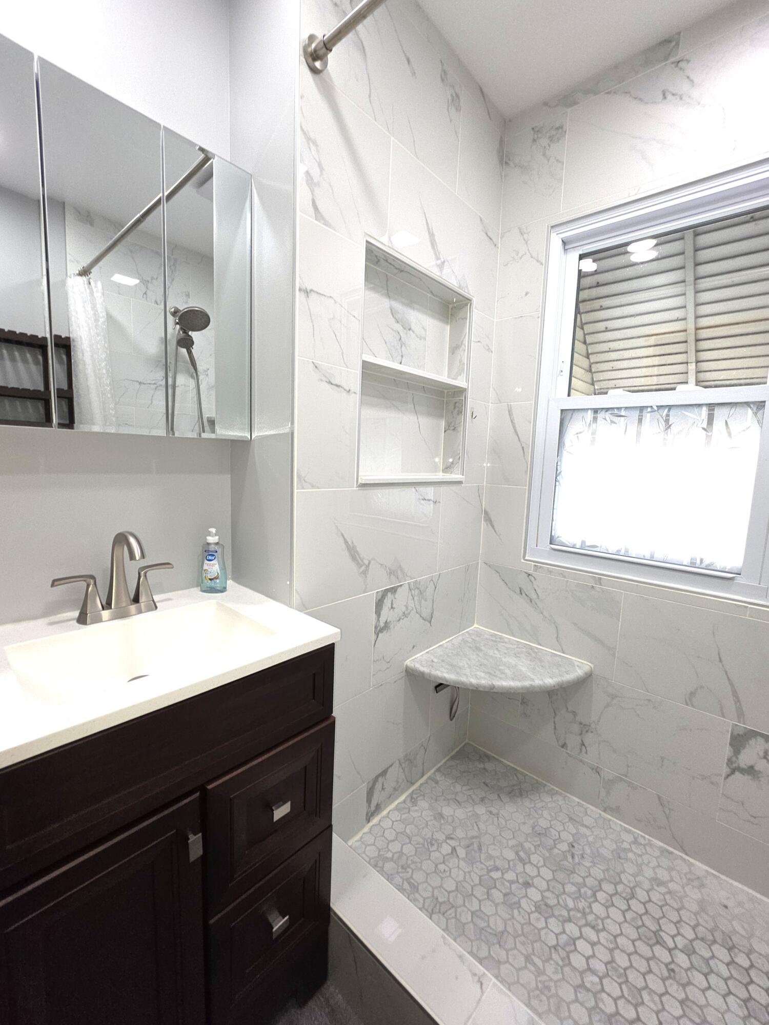 1173 Tyler Street Gary, IN 46407 - Photo 20 of 36 a bathroom with a sink and a mirror