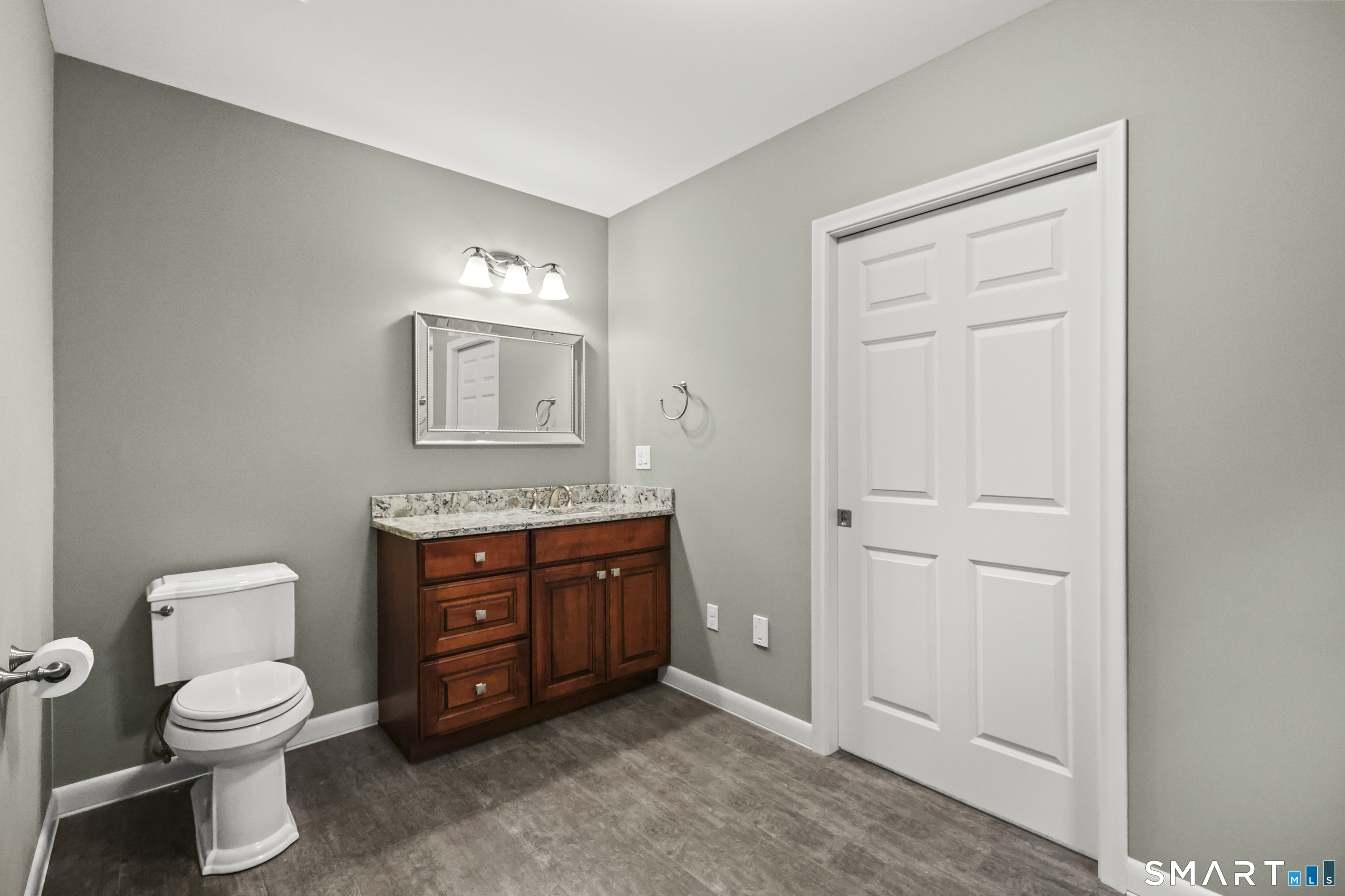 96 Spak Road Willington, CT 06279 - Photo 13 of 40 Turnkey powder room expanding into mudroom with dog washing bay.