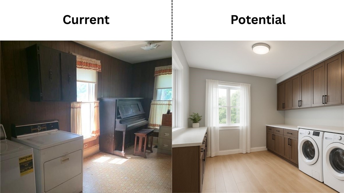 2111 Elton Road West Bloomfield, NY 14469 - Photo 8 of 14 1st Floor Laundry